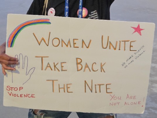 Take Back the Night rally and march in Barrie